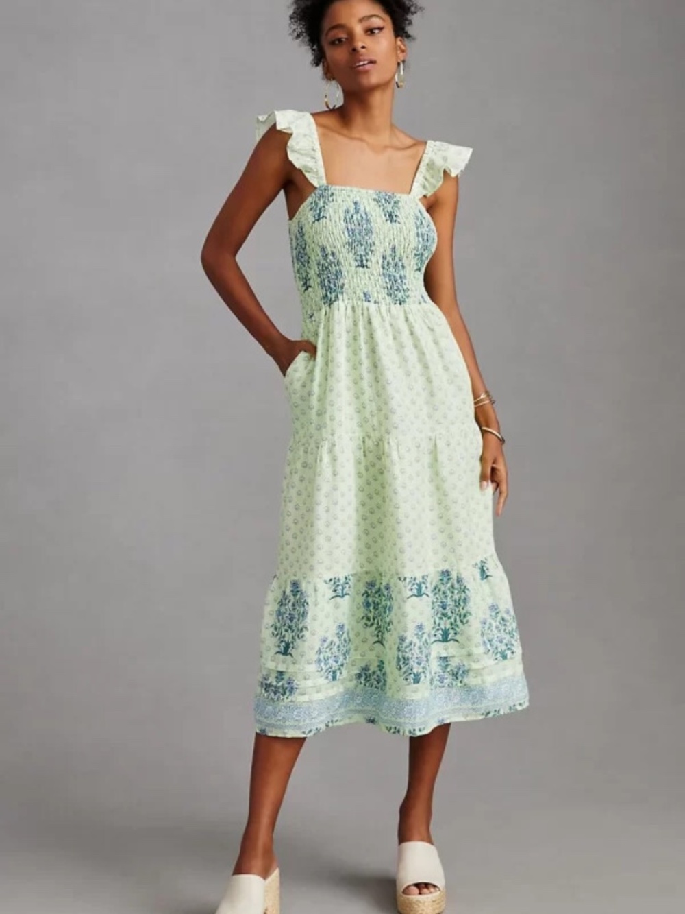 Anthropologie Roller Rabbit Yarrow Dress